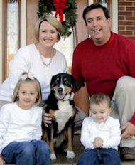 Entlebucher Woody with his Family